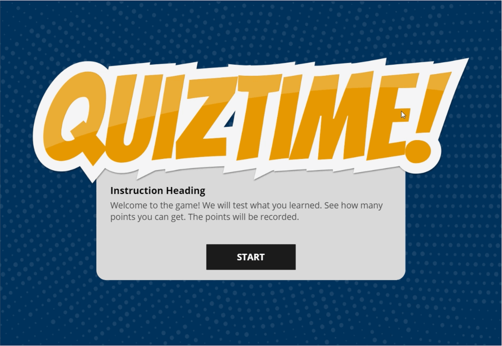 QuizTime game